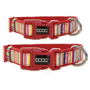Doog Scooby Candy Striped Dog Collar