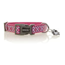 Doog Toto Dog Collar (Pink & Grey)