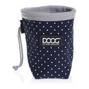 Doog Stella Small Dog Treat Navy Pouch with White Spots