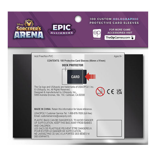 Disney Sorcerers Arena Epic Alliances Card Sleeves