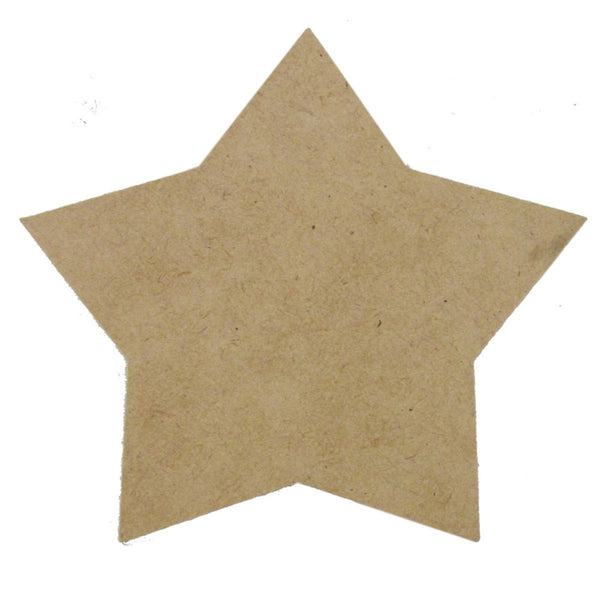 5-Point Star Craftwood Wooden Coaster