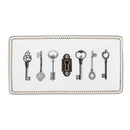 Alice Scott Square Porzellan Tablett