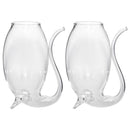 Coyote Port Sippers Small 2pk (Clear)