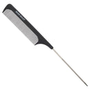 Silver Bullet Carbon Metal Tail Comb