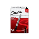 Sharpie Permanent Marker Fine 36pcs (Black)