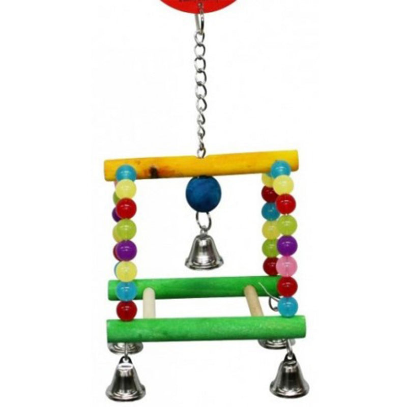 Hanging Arch Twin Swing with Beads
