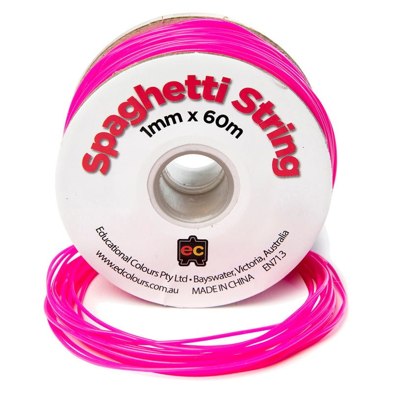 Educational Colours Spaghetti String 6cm