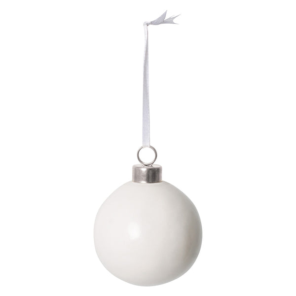 Ceramic Baubles 6cm 10pcs