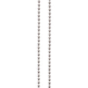 Ball Chain Necklace with Clasp 67cm 10pcs (Silver)