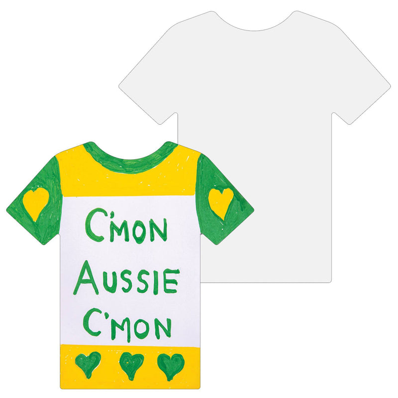 Cardboard T-Shirt Shape 20pk