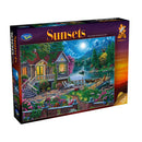  Sonnenuntergänge Serie 4 Puzzle 1000 Teile