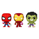 Spider-Man, Iron Man & Hulk Carrot Pocket Pop! 3pk