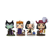 Disney: Villains US Exclusive Glow Pop! Vinyl 4-Pack