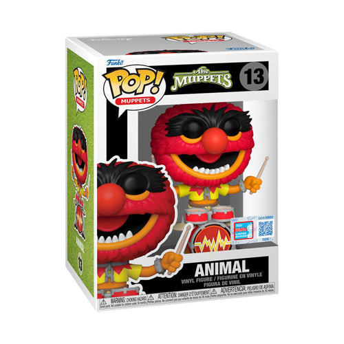 Muppets Animal on Drums NYCC 2024 Exclusive Pop! Vinyl