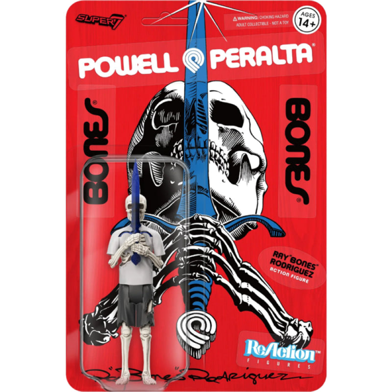 Powell Peralta Ray Bones Rodriguez ReAction 3.75" Figure