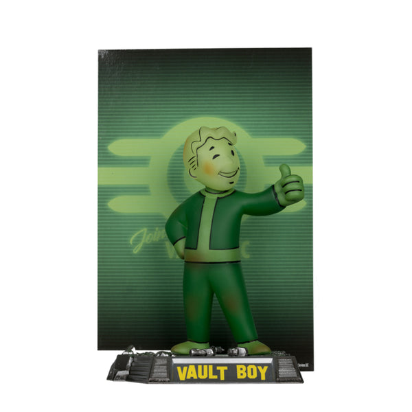 Fallout Vault Boy GW Movie Maniacs 6" Gold Label Figure