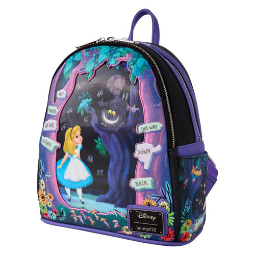 Alice in Wonderland Alice & Cheshire Cat Mini Backpack