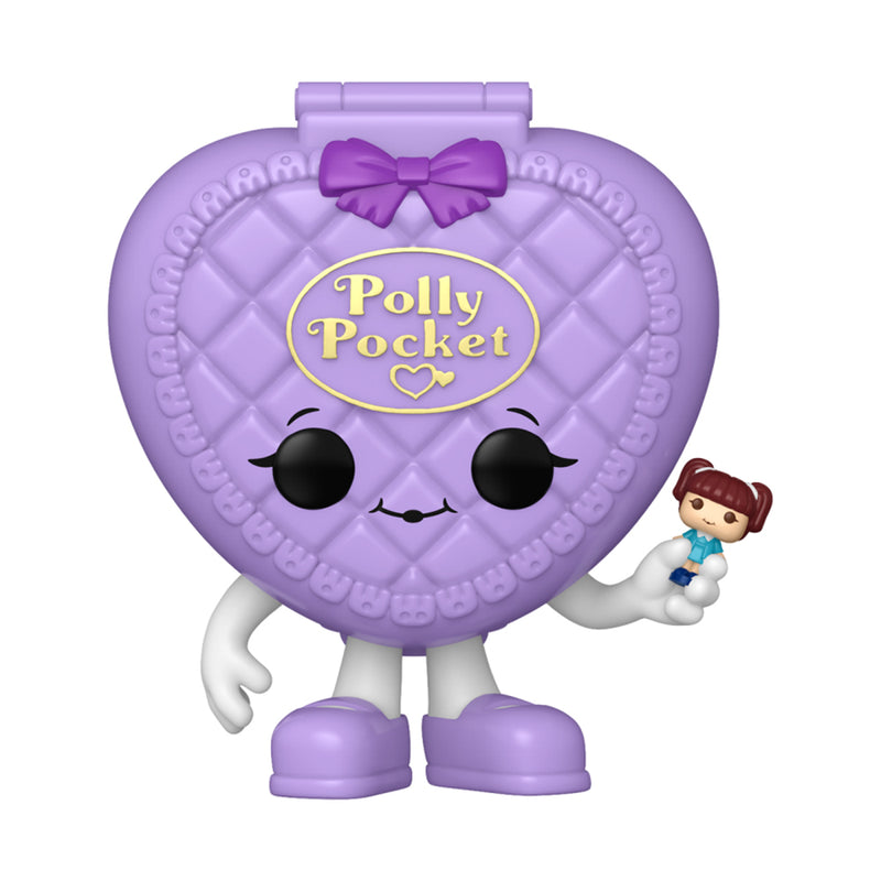 Retro Toys: Polly Pocket Heart Shell Purple Pop! Vinyl
