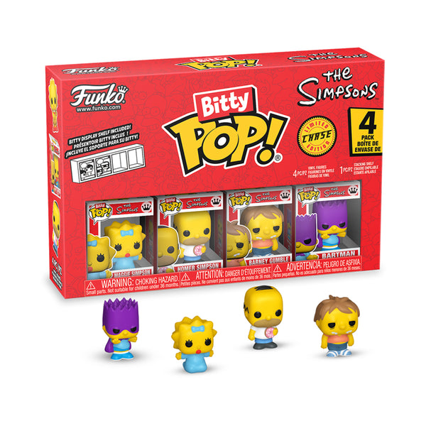 The Simpsons Maggie Bitty Pop! 4-Pack