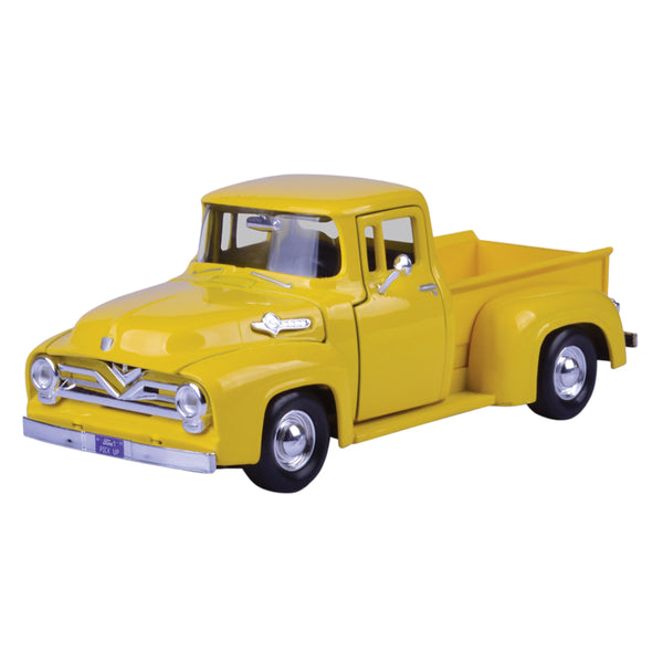 Timeless Legends 1955 Ford F-100 Pickup [Yellow] 1:24