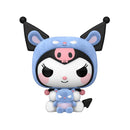 Hello Kitty Kuromi as Baku Flocked Pop! Vinyl