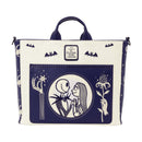 TNBC Jack & Sally Night Sky Convertible Backpack & Tote Bag