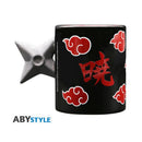 Naruto Shippuden Shuriken Akatsuki 3D Handle Mug 16oz