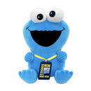 Sesame Street Cookie Monster w/Badge Super Duper Plush