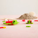 Plus-Plus Sea Turtle Building Blocks Tube 100pcs