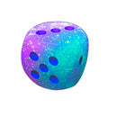 Chessex Gemini Gel Luminary D6 Dice with Pips 30mm