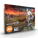 AK Interactive Latorre 3 Gen Scottish Tartans Signature Set