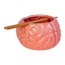 Ceramic Noodle Bowl with Bamboo Chopsticks