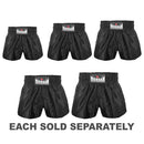 Morgan Muay Thai Shorts (Black)