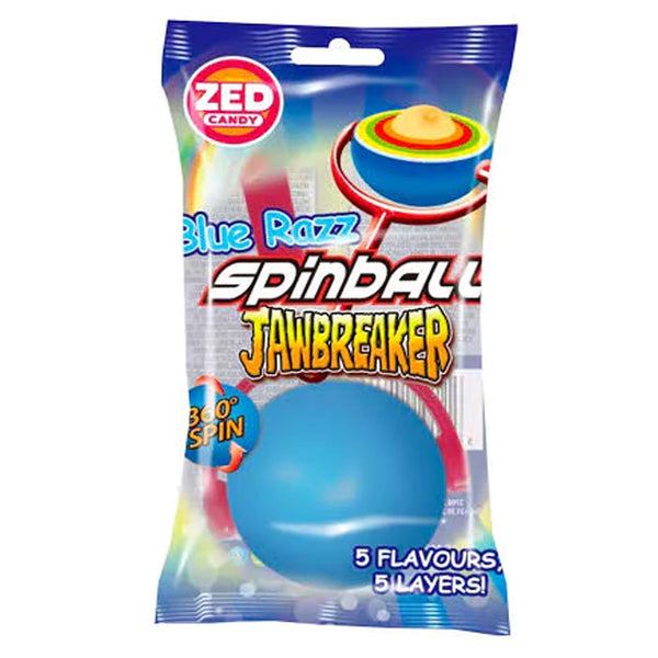 Blue Razz Spinball Jawbreaker (12pcs/Display)