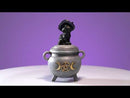 Black Cat Cauldron Trinket Box