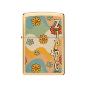  Zippo Flower Power Design Sturmfeuerzeug
