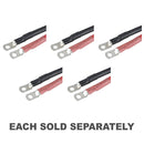 2-Gauge Tinned Battery Power Lead (Red)