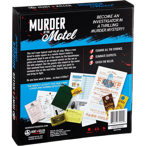 Hunt A Killer: Murder at the Motel Party Game