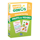 Super Genius Fruits & Veggies Board Game