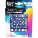  Gamegenic Galaxy Series D6 Würfelset 12 mm (36 Stück)
