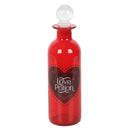 Red Decorative Love Potion Glass Bottle