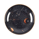 Purple Star Sign Ceramic Trinket Dish 10.5cm