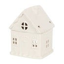 White Gingerbread House Ceramic Oil Burner