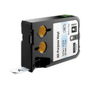  Dymo XTL Schwarz auf transparentem Etikettenband, 12 mm