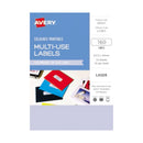 Avery Rectangular Laser Label 160pcs (64x24mm)
