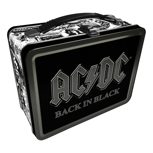 AC/DC Back in Black Carry All Tin Fun Box