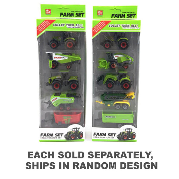 5-teiliges Diecast Farm Vehicle Set