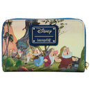 Snow White and the Seven Dwarfs Scenes Zip Purse