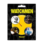Watchmen Pin 4er Set