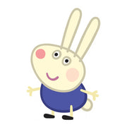 Peppa Pig Richard Rabbit Cardboard Cutout